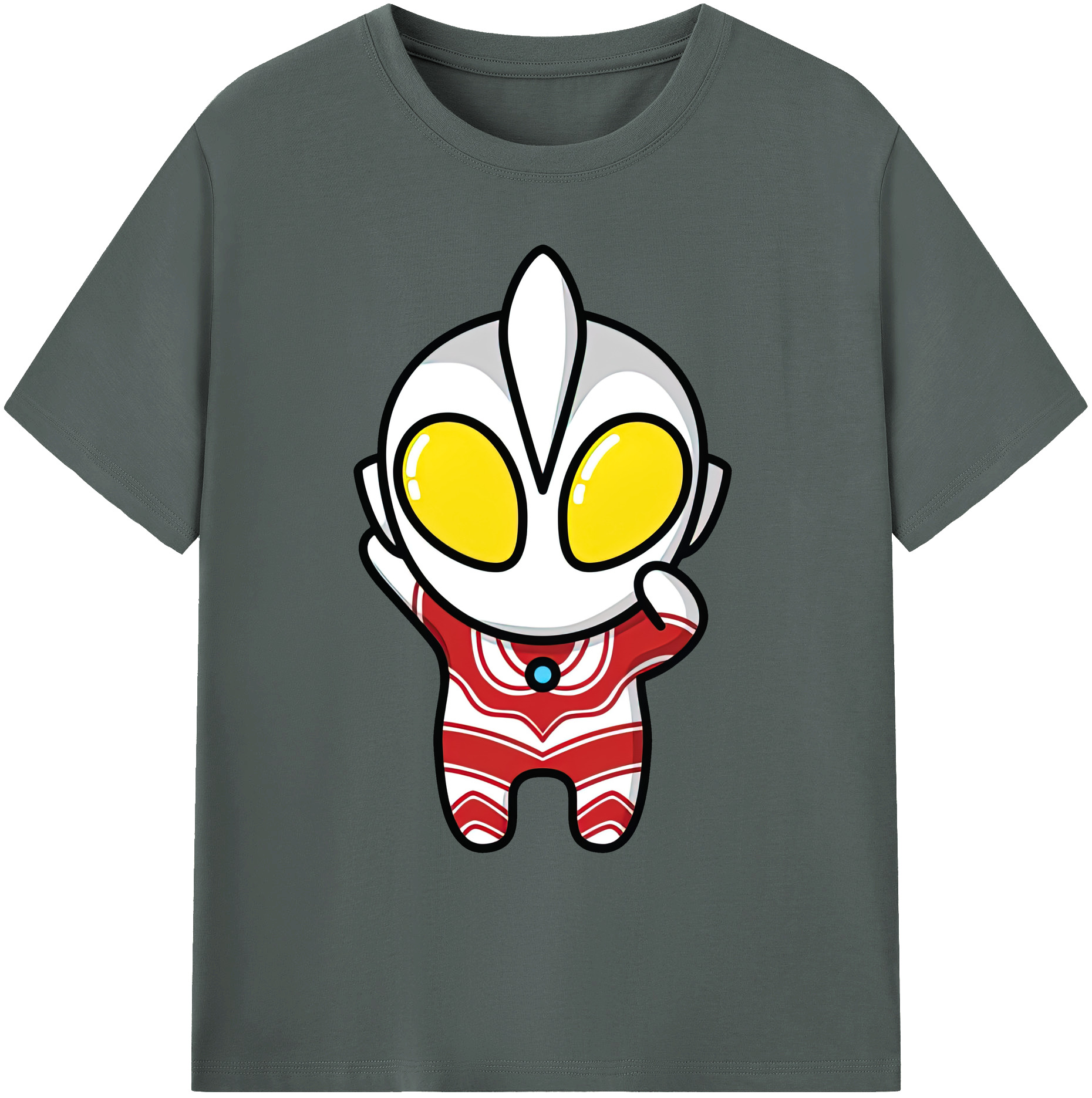 （画像用） ウルトラマン Ultraman 綿100％ メンズ半袖Tシャツ｜肌触りやわらか＆通気性